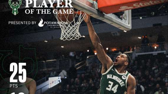 NBA - Giannis Antetokounmpo toglie un record a Kareem nei Bucks