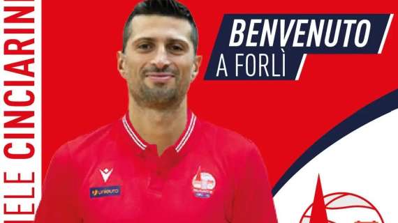 UFFICIALE A2 | Daniele Cinciarini nuovo giocatore dell'Unieuro Forlì