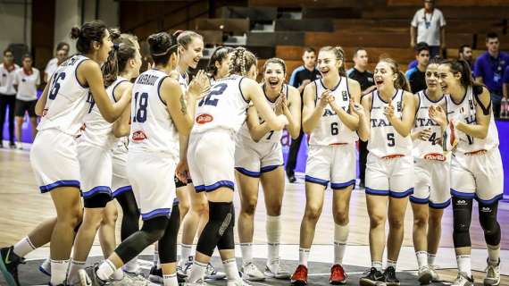 EuroBasket U18 F - Le Azzurre superano la temibile Spagna: è semifinale
