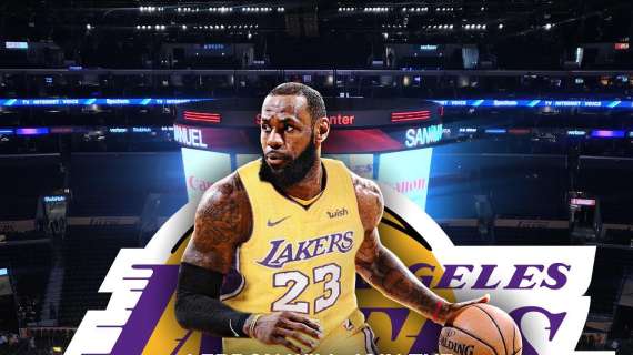 NBA Free Agency - Lebron James firma un quadriennale con i Los Angeles Lakers 