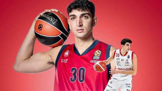 UFFICIALE LBA - Olimpia Milano saluta e ringrazia Guglielmo Caruso