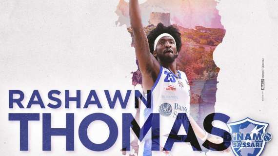 UFFICIALE LBA - Torna alla Dinamo Sassari Rashawn Thomas