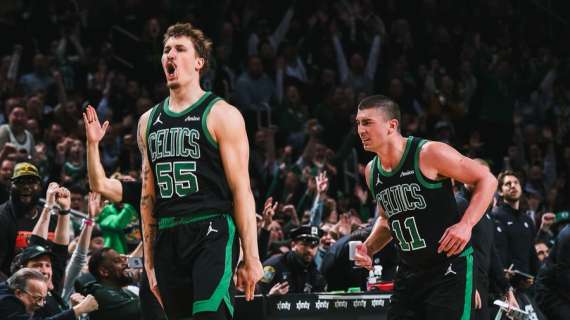 NBA - Nella notte di Baylor Scheierman, i Celtics respingono i Nets