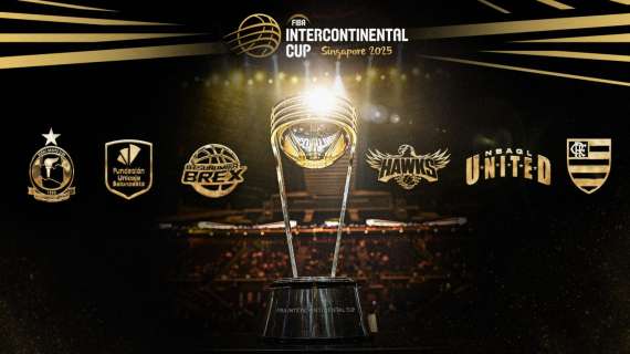 FIBA Intercontinental Cup 2025 a Singapore: confermate le squadre partecipanti