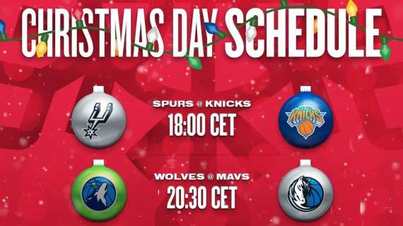 NBA Christmas Games, il programma delle gare a Natale