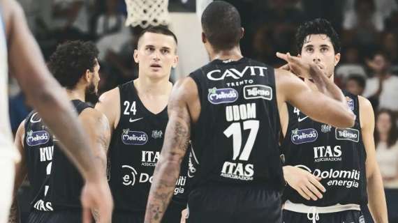 LBA - La Dolomiti Energia Trentino a caccia di punti in trasferta a Pistoia