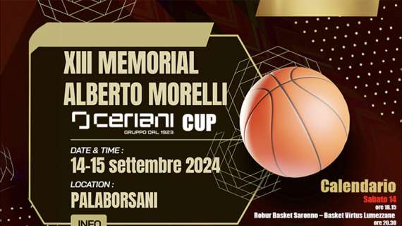 Memorial Alberto Morelli, Gruppo Ceriani Cup con Fiorenzuola, Legnano, Lumezzane, Saronno