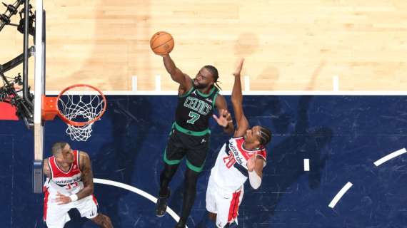 NBA - A Washington lo spettacolo lo danno solo i Boston Celtics