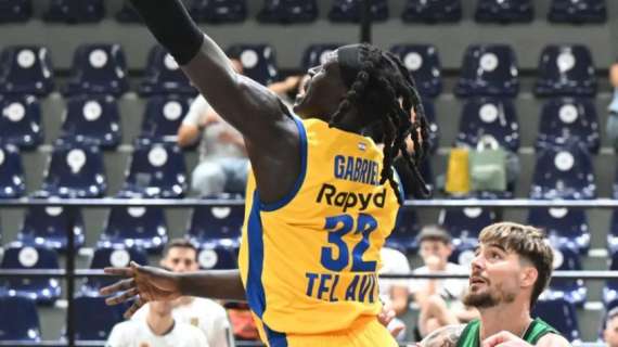 EL - Maccabi Tel Aviv, tegola: per Wenyen Gabriel un mese di stop