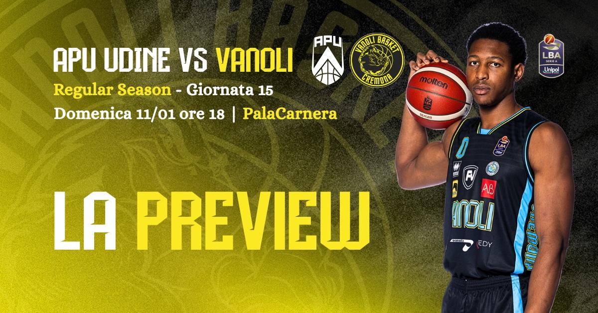 Vanoli Cremona: espugnare il PalaCarnera di Udine per il sogno Coppa Italia