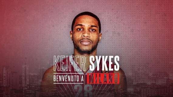 UFFICIALE A - Keifer Sykes é un nuovo giocatore dell'Olimpia Milano
