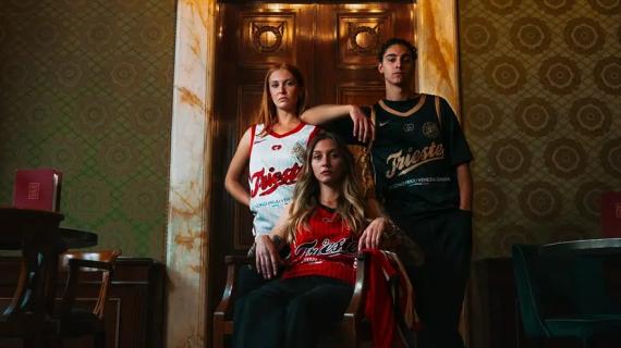 Trieste, tre maglie che parlano di tradizione e celebrazione del 50° anniversario