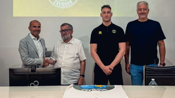 Vanoli Cremona, Davide Casarin: "Entusiasmo e fiducia nel progetto"