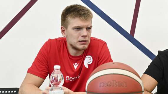 LBA - Pistoia, Karlis Silins: "Metterò tanta passione ed energia in ogni gara"