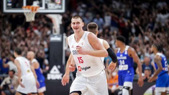 Mondiali 2023 - La Serbia si schiererà con il campione NBA Nikola Jokic