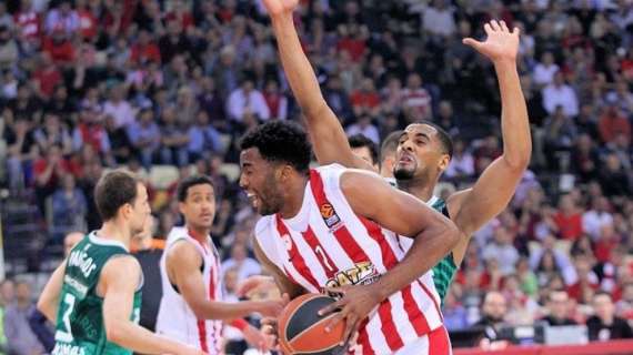 EuroLeague - Playoff, McLean schiaccia lo Zalgiris in gara-2 e l’Olympiacos pareggia la serie