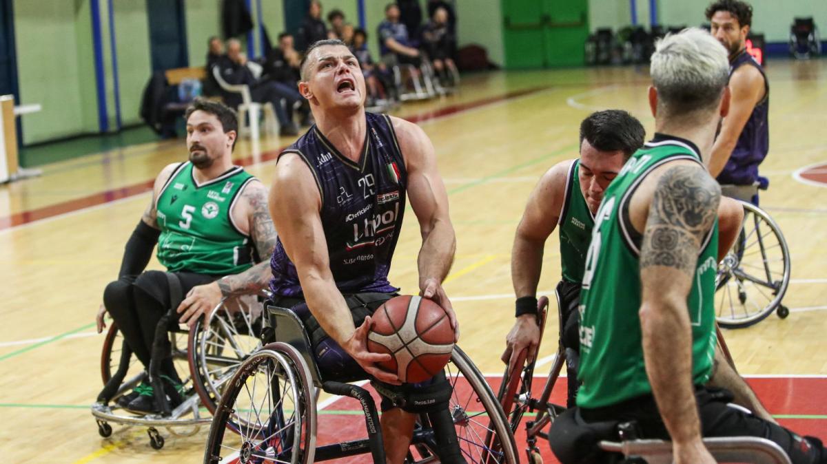 BASKET IN CARROZZINA: Briantea e Dinamo ancora imbattute