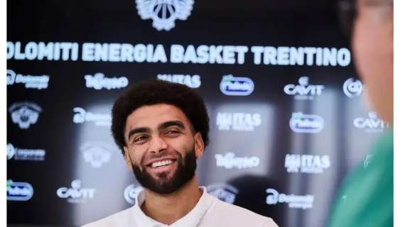 LBA - Anthony Lamb si presenta alla Dolomiti Energia Trentino