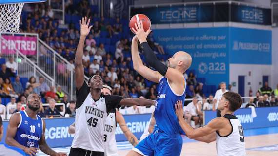 LIVE - Brescia batte la Virtus in overtime e si aggiudica il Trofeo Ferrari