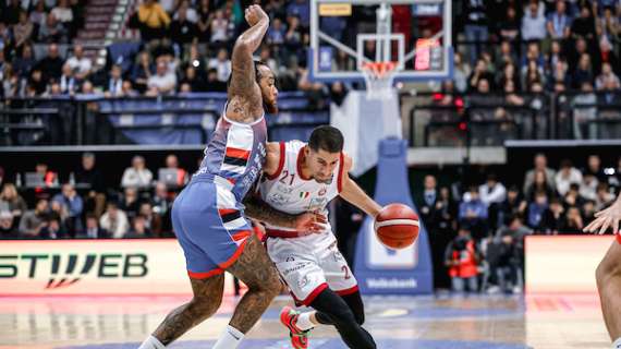 LBA highlights: Olimpia Milano svetta al Palaverde della Nutribullet