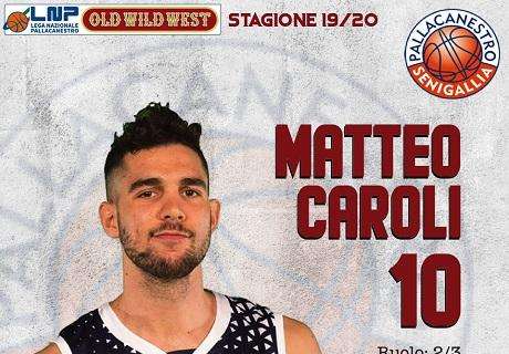 Serie B - Goldengas Senigallia presenta Matteo Caroli