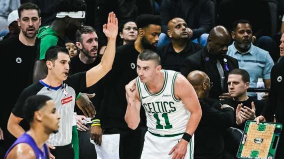 NBA - Anche a Sacramento arriva la vittoria dei Boston Celtics