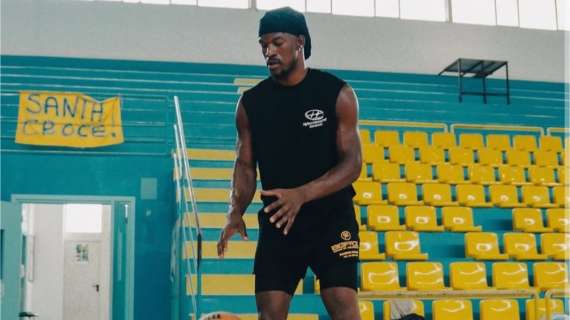 Jimmy Butler a Olbia, allenamenti insieme a Nikola Kalinic in Italia
