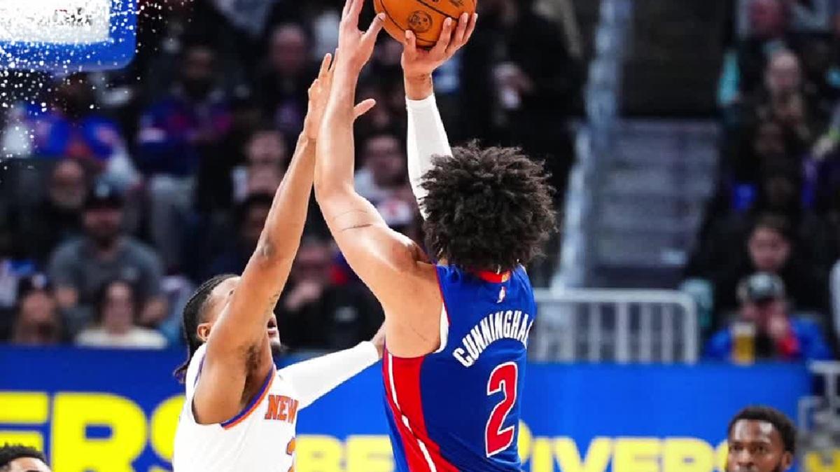 Detroit detta il ritmo: Knicks travolti dal break di Cade Cunningham