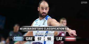 Finali 5/8 posto: la Grecia conquista il preolimpico; Lettonia rimandata