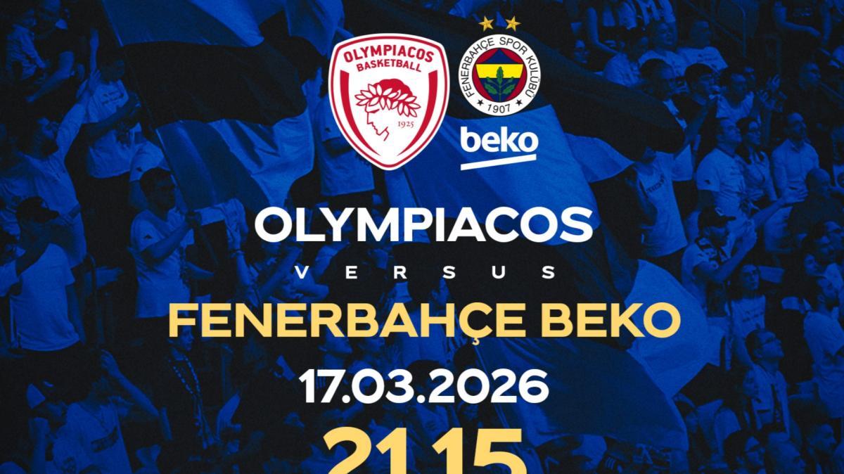 Olympiacos vs Fenerbahce, riprogrammata la gara rinviata del Round 14