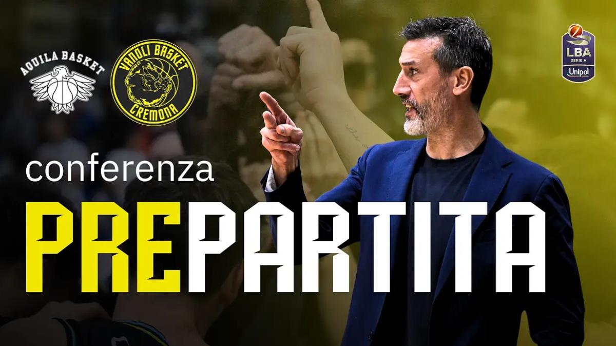Vanoli Cremona, coach Brotto presenta la 16ª giornata di Serie A LBA