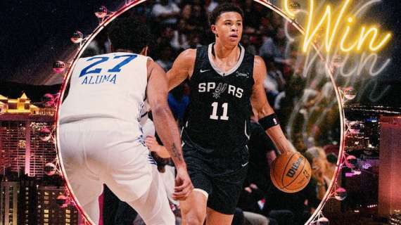 Summer League - I Sixers senza Edgecombe svaniscono davanti agli Spurs