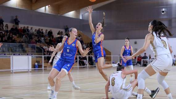 A2 F - Martina Treviso, la rimonta non riesce e vince Mantova