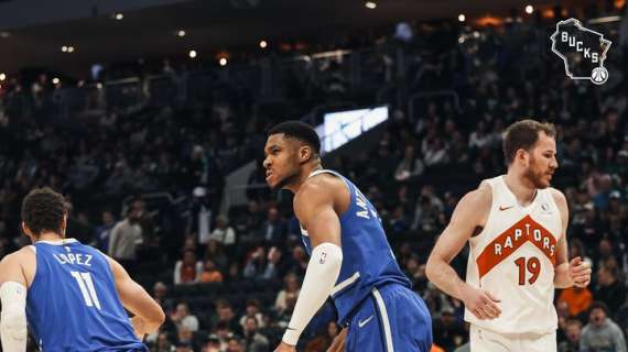 NBA - Milwaukee si conferma piegando dei discreti Toronto Raptors