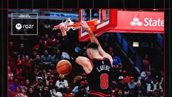 NBA - Chicago Bulls non perdono la battuta contro dei piccoli Hornets