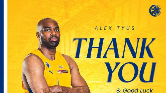 MERCATO EL - Alex Tyus lascia ufficialmente il Maccabi Tel Aviv 