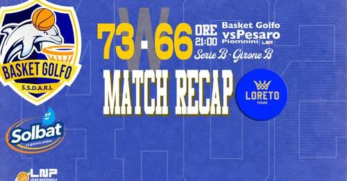 Serie B - Il Golfo Piombino sconfigge la fatica e il Loreto Pesaro