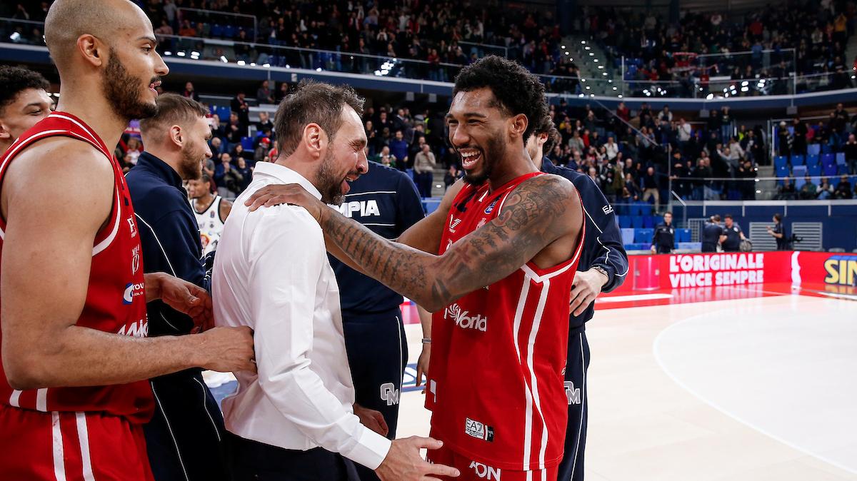 Olimpia Milano: il ds Baiesi sul rinnovo di Armoni Brooks e il sostituto di Brown