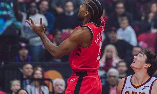 NBA - I Cavaliers devono arrendersi a Leonard e alla panchina di Toronto