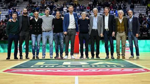 LBA - Frecciarossa Final Eight 2024, celebrate le "Legends" del basket italiano