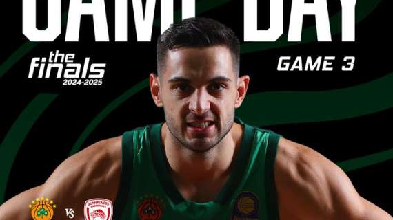 LIVE Basket League - Panathinaikos e Olympiacos: stasera gara 3 delle Finali scudetto