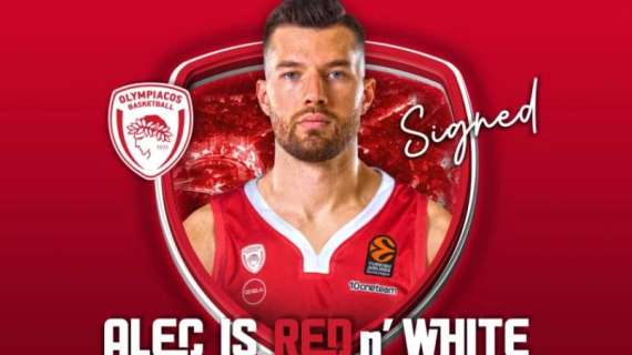 UFFICIALE EL - Alec Peters nuovo giocatore del Olympiacos 