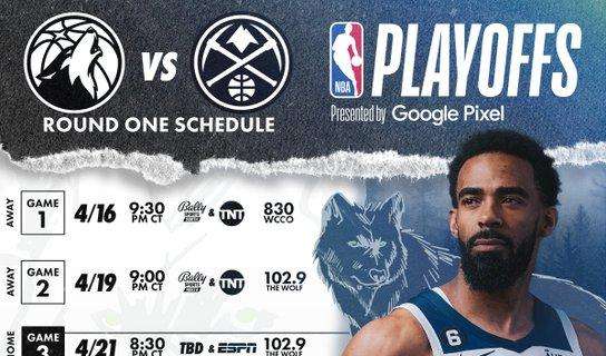 NBA - Playoff 2023 | Denver (1) – Minnesota (8) l'anteprima