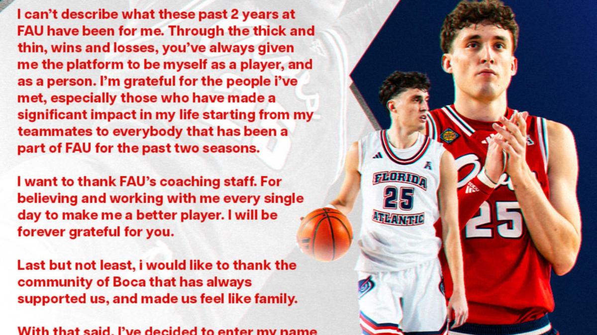 Niccolò Moretti entra nel transfer portal della NCAA