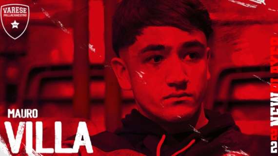 UFFICIALE LBA - Varese, Mauro Villa chiude il parco italiani per la stagione 25/26