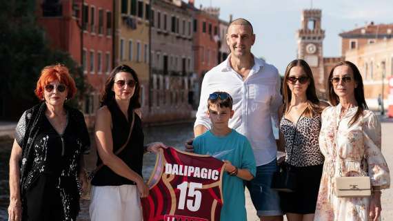 Reyer Venezia, per la famiglia Dalipagic visita amarcord tra Misericordia e Arsenale
