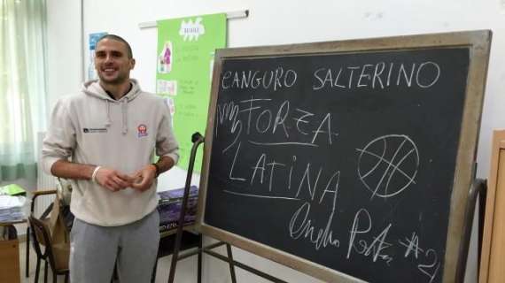 Latina:  Nerazzurri ospiti della Scuola di Via Quarto 