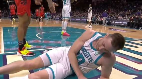 NBA - Charlotte Hornets, Gordon Hayward out a tempo indeterminato