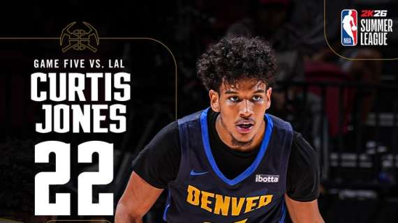 Summer League - Con la spinta di Curtis Jones i Nuggets travolgono i Lakers