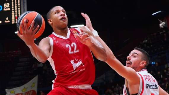 LBA - Milano, Devon Hall: "Sento fiducia e responsabilità, dobbiamo restare uniti"